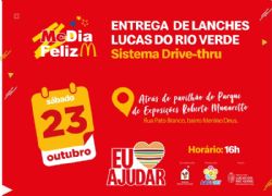 McDia Feliz será realizado por drive-thru dia 23 com apoio da Prefeitura